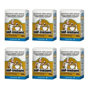 SAF Instant Gold Yeast 6X500g High Sugar Yeast for Bake Sweet Bread 3Kg - Picture 1 of 9