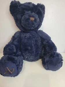 Dennis Basso Bear Plush Faux Fur 12 inches Seated Position Soft Teddy Bear Lovey - Picture 1 of 4