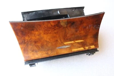 W211 W219 Mercedes Center Console Ash Tray Cigarette Coin Holder Wood Lighter - Image 1 of 3