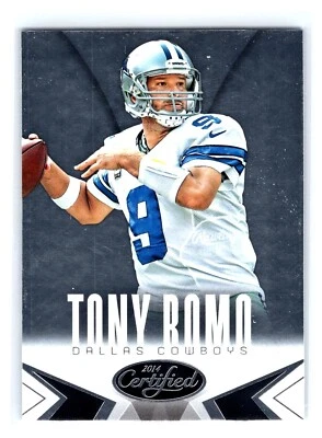 2014 Panini Certified #26 Tony Romo Dallas Cowboys - Image 1 of 2