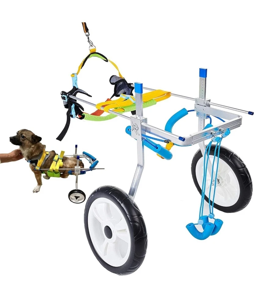 HobeyHove Adjustable Dog Cart Wheelchair Chariot, For Pet/Doggy Small - Medium - Image 1 of 4