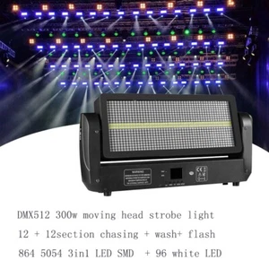 960pc RGB+W LED Strobe Light DMX Flash Moving Head Wash Light For DJ Disco Club - Picture 1 of 11