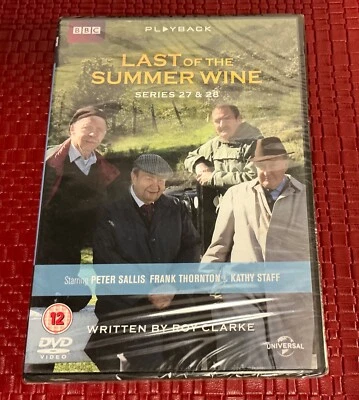Last Of The Summer Wine Complete Series 27 & 28 Region 2 DVD Roy Clarke New - Image 1 of 2
