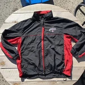 Snickers Herren XL schwarz rot Windbreaker NFL Football Full Zip Jacke - Bild 1 von 5