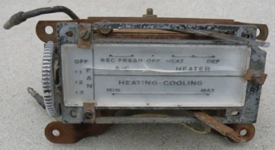 FORD THUNDERBIRD AC DASH HEATER CONTROL ASSEMBLY 1964-1966 64-66 OEM - Image 1 of 4
