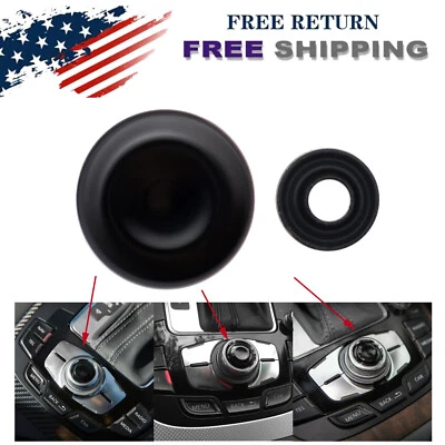 Para Audi A4 A5 A6 Q5 Q7 S4 Joystick Consola Central Botón Cubierta MMI Perilla Reparación Foto 1 de 4