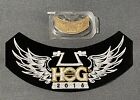 Harley Davidson 2016 HOG Rocker patch and Pin Set parfait état inutilisé
