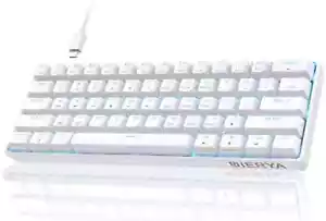 DIERYA 60% Mechanical Keyboard DK61se Wired Gaming Keyboard with Red Switches - Picture 1 of 7