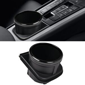 Center Console Drink Cup Holder Insert ABS For Porsche 991 718 981 For Cayman