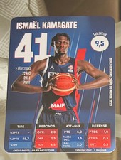 ISMAEL KAMAGATE 2023 Slam Deck Team France Basketball Rookie Rc Card French Star