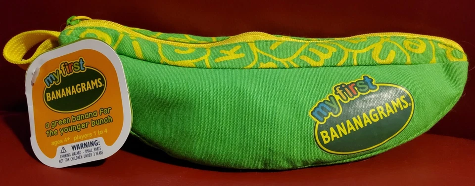 My First Bananagrams Game Green Banana Spelling Letters Learning Preschool - Image 1 of 1