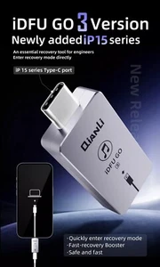 Qianli IDFU GO 3 TypeC Port Fast-recovery Booster Cable DFU for IPhone 15 Series - Picture 1 of 8