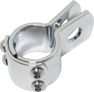 Three Piece Frame Clamp 1 1/8" Chrome - Picture 1 of 1