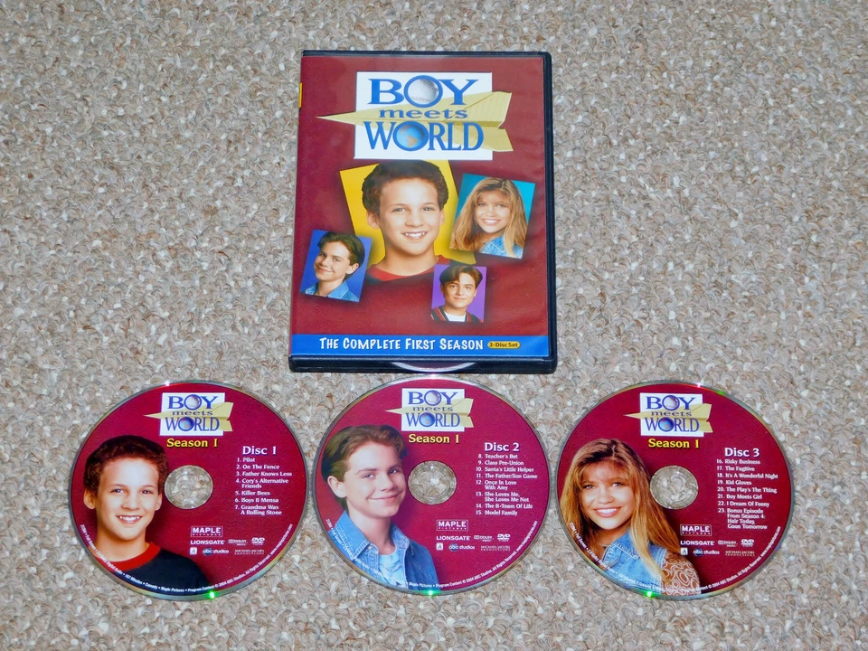 Boy Meets World - The Complete First Season DVD 2005 Danielle Fishel Ben Savage Foto 1 de 1