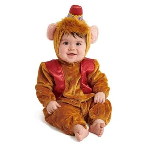 NWT Disney Store Baby Sz 6 12 Months Aladdin Abu Monkey Costume - Picture 1 of 1