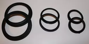 VALTERRA SLIDE GATE VALVE REPLACEMENT RUBBER SEALS X 2 FOR KOI FISH POND FILTER - Picture 1 of 1