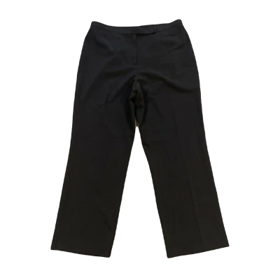 Pantalones de carrera Focus 2000 ~ talla 12 PS ~ negros ~ tiro alto ~ entrepierna de 28,5"  Foto 1 de 4