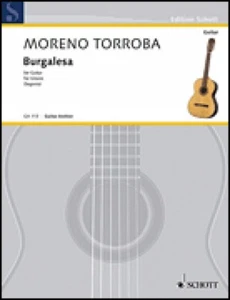 Burgalesa Sheet Music Guitar Solo Federico Moreno-Torroba NEW 049010678 - Picture 1 of 1