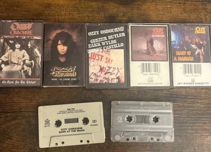 Ozzy Osborne Cassette Tapes - Picture 1 of 5