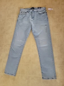Gap Flex Jeans Mens 33x32 Blue Slim  Athletic Stretch Tapered Leg Jeans NEW - Picture 1 of 3