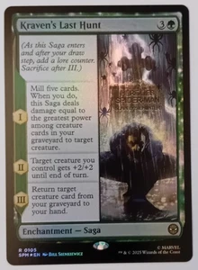 FOIL Kraven's Last Hunt. 0105. Marvel's Spider-Man - Foto 1 di 1