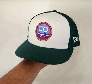 New Era Colorado Rockies City Connect 9FIFTY Snapback baseball Hat Size 7 3/8 - Picture 1 of 9