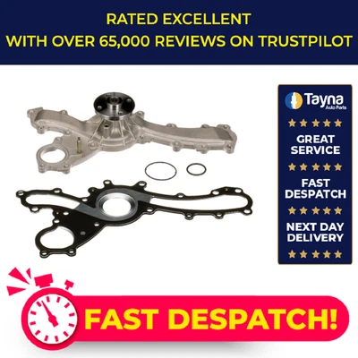 Water Pump fits TOYOTA ALPHARD 3.5 2008 on 2GR-FE Coolant Gates 1610009441 New - Image 1 of 4