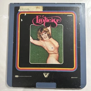 EROTICISE 1982 CED VideoDisc Vestron Video Kitten Natividad - Bild 1 von 2
