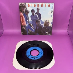 BLONDIE Union City Blue 1979 UK CHRYSALIS 7" PS 45 - Picture 1 of 4