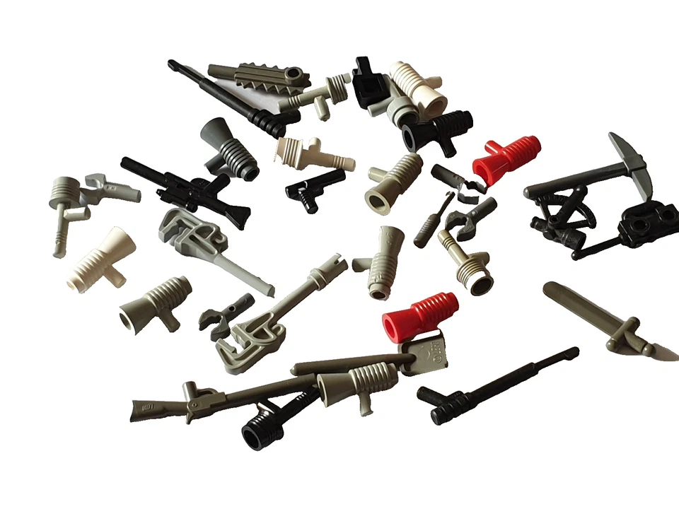 Lego Figuren Zubehör Ausrüstung Sammlung über 30 Teile siehe Foto! - Bild 1 von 1