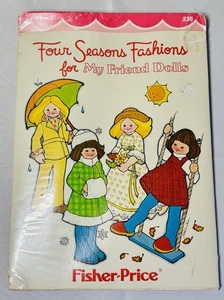 De colección Fisher-Price Four Seasons Fashions for My Friend Dolls 1979 sellado - Imagen 1 de 3