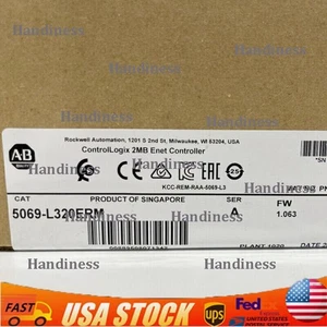 NEW AB 5069-L320ERM /A CompactLogix 5000 Controller AB 5069L320ERM US Free Tax - Picture 1 of 2