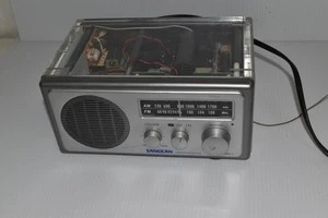 Sangean WR-1 Table Radio AM FM 2 Band Radio Receiver Clear See Through (CIJ6) - Picture 1 of 3