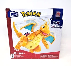 RARO Mattel MEGA Pokemon Dragonite Movimento Blocchi di Costruzione Set 388 Pezzi - NUOVO - Foto 1 di 6