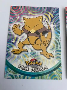 Abra #63 Topps Pokémon Vintage Trading Card 1999 TV Animation Series Rare - Picture 1 of 2