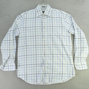 Paul & Shark Yachting Hemd Herren mittelblau kariert Knopfleiste Langarm - Bild 1 von 8