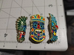 2025 Mexico Destination Imagination Aztec Gods Trading Pin Set - Picture 1 of 1