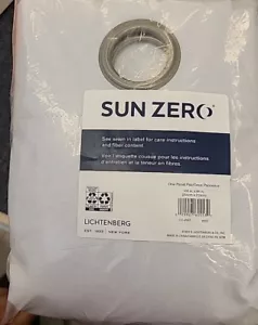 Sun Zero LICHTBER Tenda Oscurante 2 Pannello Bianco 100 X 84 in 100" X 84" - Foto 1 di 2
