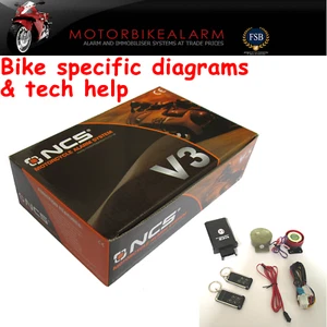 ALLARME MOTO NCS V3 TALKING NCS V3 & IMMOBILIZZATORE & AVVIAMENTO REMOTO SUZUKI - Foto 1 di 4