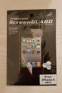 Professional Screenguard LCD Protector For IPhone 4 - Picture 1 of 2