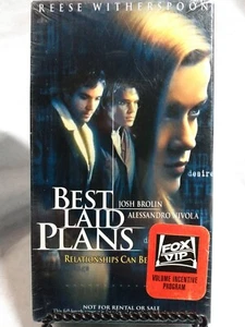 BEST LAID PLANS VHS Reese Witherspoon Alessandro Nivola Factory Sealed Screener - Picture 1 of 2