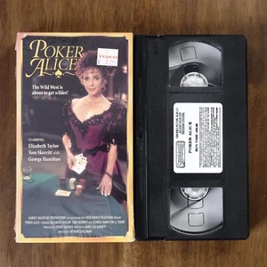 RARE - Poker Alice (1993) - VHS - Elizabeth Taylor - Like New Condition w/Shrink - Picture 1 of 8