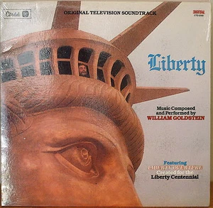 WILLIAM GOLDSTEIN: Liberty (TV Soundtrack)-SEALED1986 DGTL LP STATUE CENTENNIAL - Picture 1 of 1