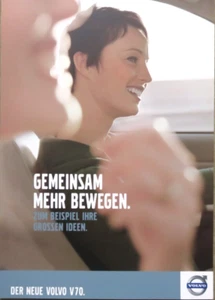 Volvo V70 XC70 Prospekt Brochure von 2007, 10 Seiten - Bild 1 von 4