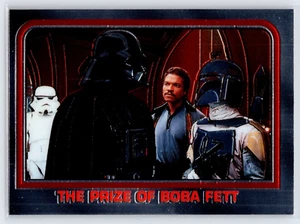 DARTH VADER BOBA FETT 1999 Star Wars Topps Chrome Archives #50 C1 - Picture 1 of 2