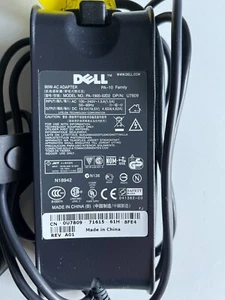 DELL PA-10 FAMILY DA90PS0 LA90PS0-00 90W PA-1900-01D3 19.5V 4.62A AC ADAPTER PSU - Picture 1 of 2