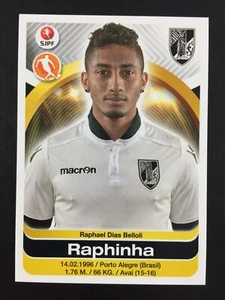 Raphinha Rookie RC Sticker Panini Football 2016 2017 (16-17) #346 - Picture 1 of 3