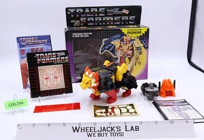 Razorclaw W/ Box & Insert 100% Complete 1986 Vintage G1 Transformers Figure - Image 1 of 4