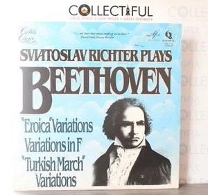 SVATOSLAV RICHTER - PLAYS BEETHOVEN - MELODIYA 1982 QUINTESSENCE *SEALED* LP🔥 - Picture 1 of 2