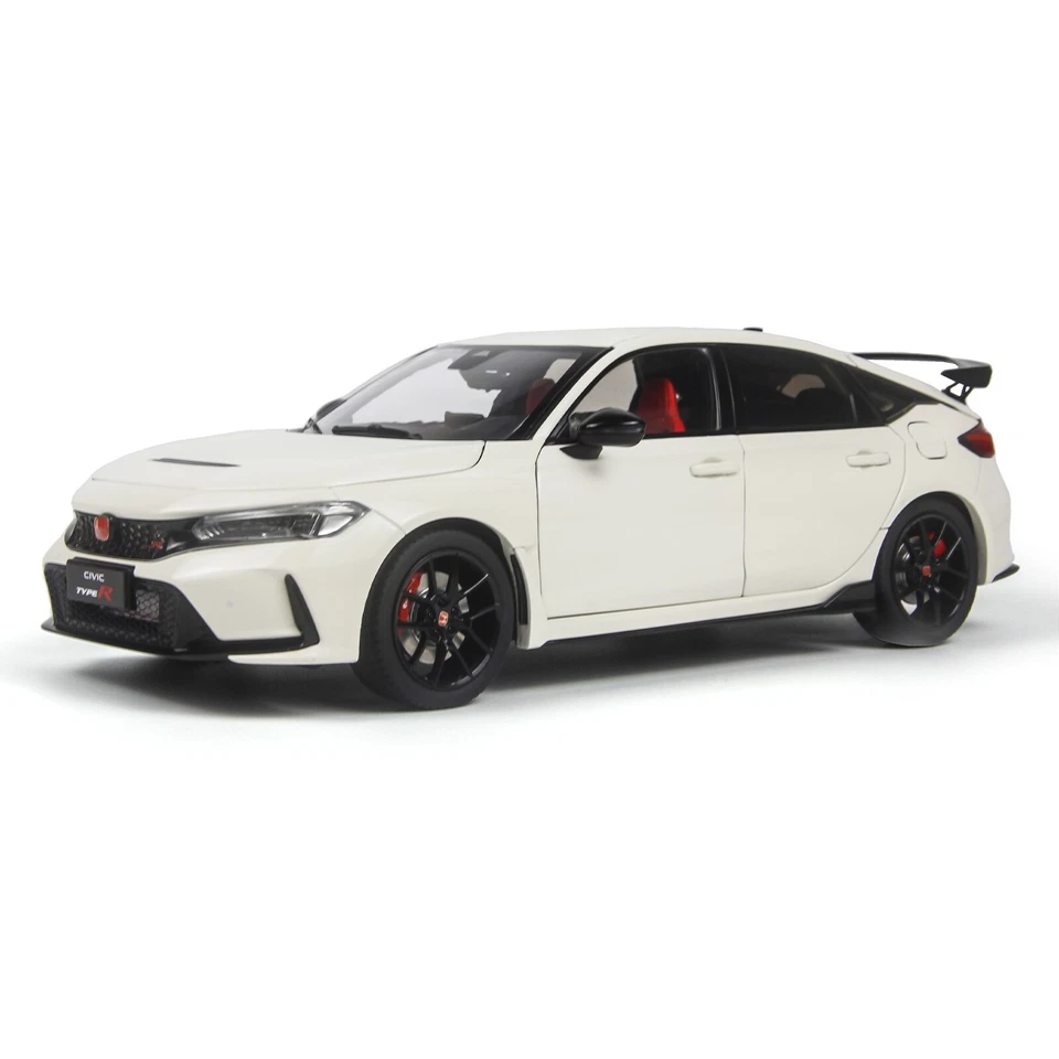 Paudi Honda Civic Type-R 2023 FL5 Blanco Diecast Modelo Coche Regalo Escala 1:18 Foto 1 de 4